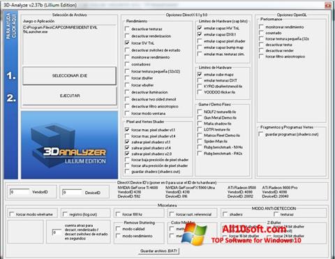スクリーンショット 3D-Analyze Windows 10版