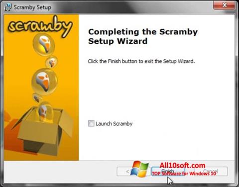 スクリーンショット Scramby Windows 10版