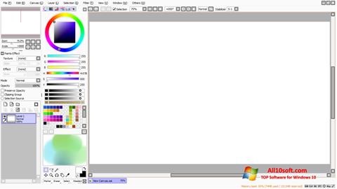 スクリーンショット Paint Tool SAI Windows 10版