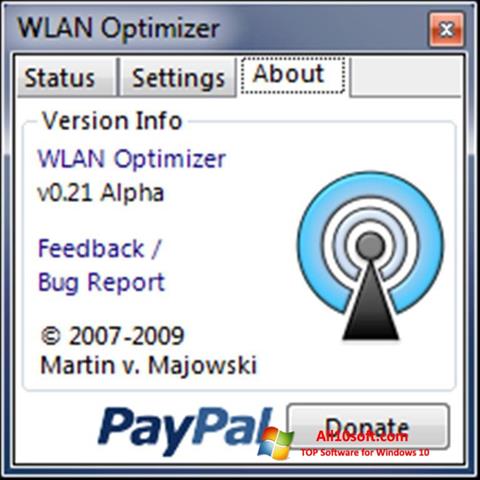 スクリーンショット WLAN Optimizer Windows 10版