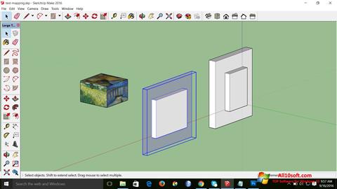 スクリーンショット SketchUp Make Windows 10版
