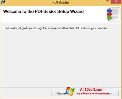 スクリーンショット PDFBinder Windows 10版
