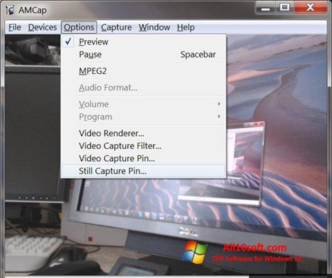 スクリーンショット AMCap Windows 10版