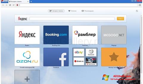 スクリーンショット Opera Next Windows 10版