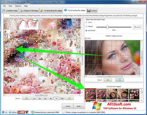 スクリーンショット Photo Collage Maker Windows 10版