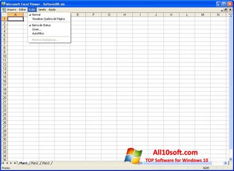スクリーンショット Excel Viewer Windows 10版