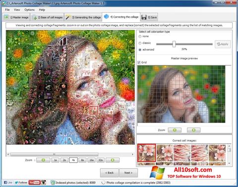 スクリーンショット Photo Collage Windows 10版