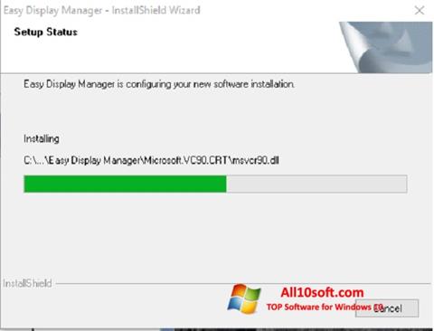 スクリーンショット Easy Display Manager Windows 10版