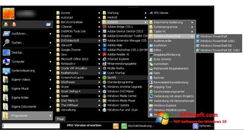 スクリーンショット Start Menu X Windows 10版