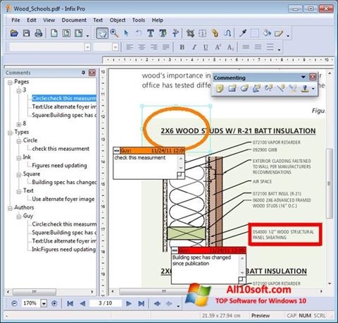 スクリーンショット Infix PDF Editor Windows 10版