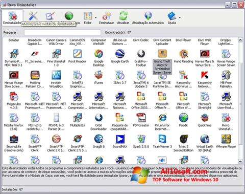 スクリーンショット Revo Uninstaller Pro Windows 10版